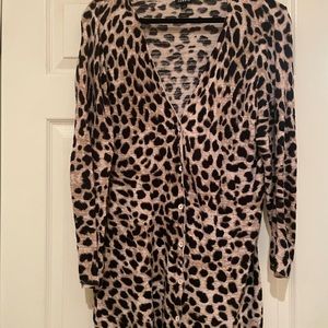 Torrid Leopard Print Cardigan